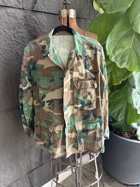 Classic Camo Field Jacket - Green/Brown